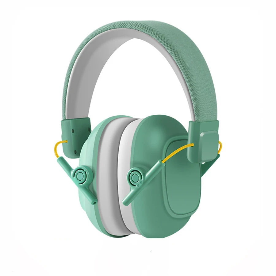 Kids Noise-Cancelling Earmuffs – Soundproof Headphones for Aircraft, Learning & Drums