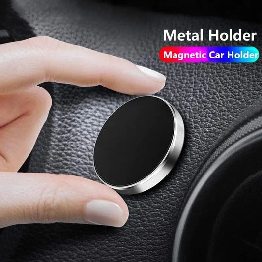 Magnetic Car Phone Holder Stand for iPhone 14 13 Pro Max - Magnet Mount Support for GPS - In-Car Mobile Phone Holder