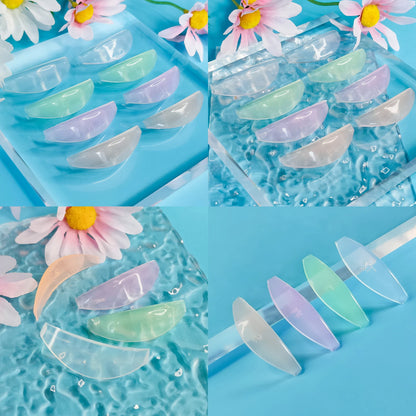 Libeauty Silicone Eyelash Perm Pads – Lifting Rods & Shields for Lash Curling, Makeup Applicator Tool