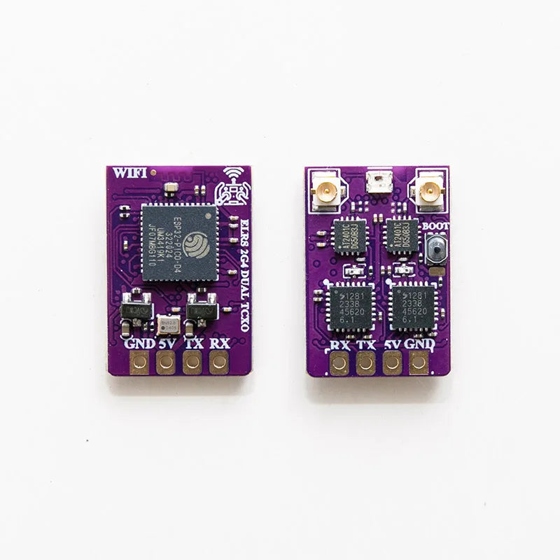 ELRS 2.4G Dual Antenna Diversity Receiver – Built-in TCXO RX for FPV Freestyle & Long Range RC Racing Drones