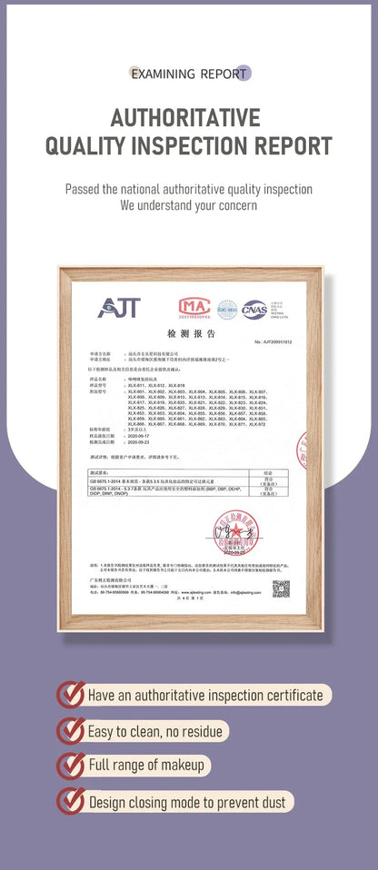 49 Piece Kids Makeup Kit for Little Girls – Washable Real Princess Makeup Set with Cosmetic Case, Birthday Gift Play Set