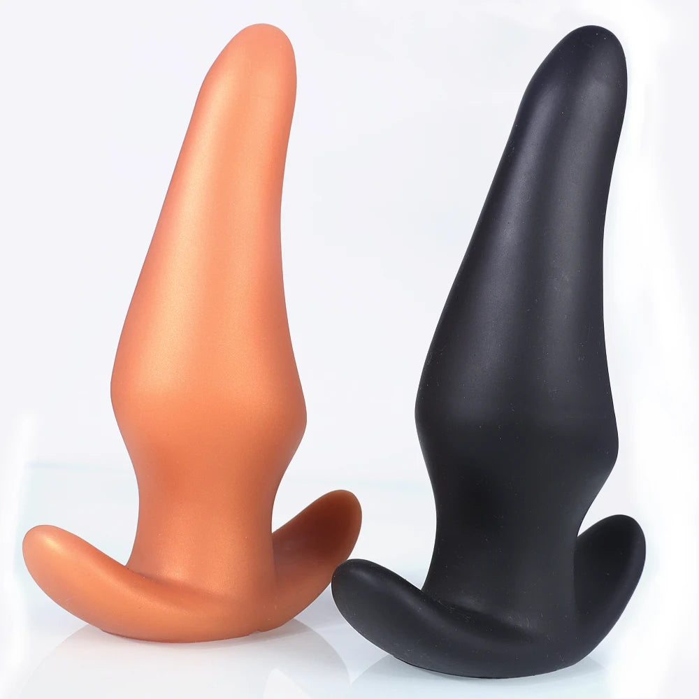 Wearable Soft Silicone Anal Plug – Anti-Drop Prostate Massager & Comfortable Butt Plug for Anal Training