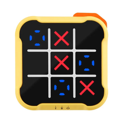 Tic Tac Toe Electronic Game – Noughts & Crosses Memory Training Toy, Portable Travel Game for Kids & Adults