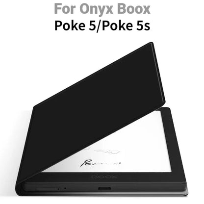 Smart Auto Sleep/Wake Magnetic Cover for Onyx Boox Poke 5 S 5S – Slim Flip Book Case for 6" eBook