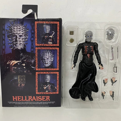NECA Hellraiser Ultimate Pinhead Action Figure – Movable PVC Collectible Toy, Perfect Birthday Gift