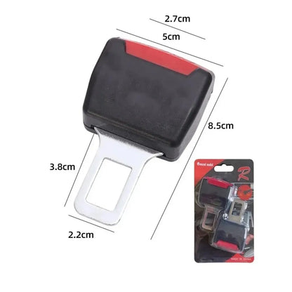 2PCS Car Safety Belt Buckle Extension Clip – Thick Socket Plug & Insert Extender Accessory Tool