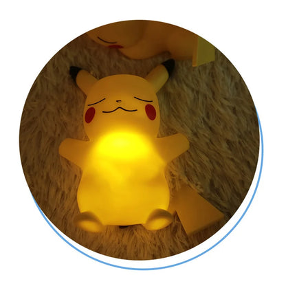 Pokemon Pikachu Night Light – Glowing Bedside Lamp & Cute Toy for Kids’ Birthday or Christmas Gift