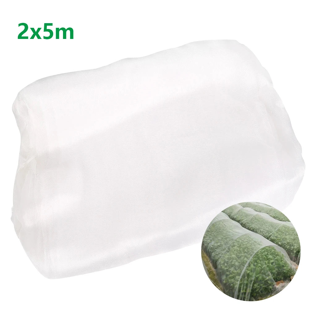 Garden Insect Protection Net – 60 Mesh Pest Control Cover for Plants, Vegetables, Fruits, Flowers & Greenhouse, Anti-Bird Protective Net