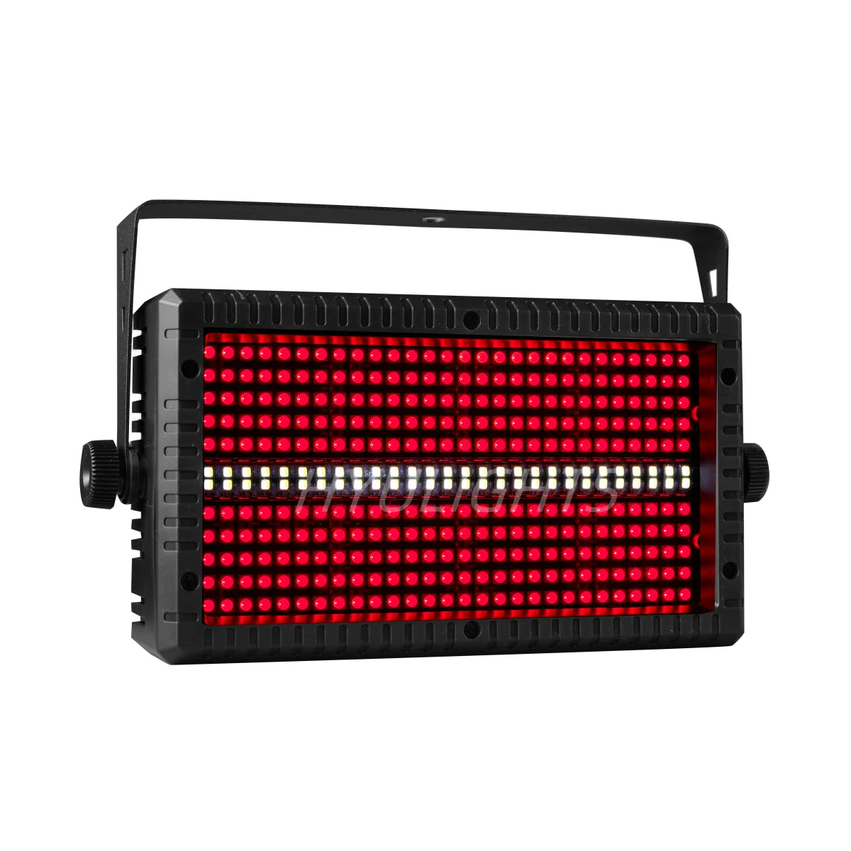60W Mini LED RGB Strobe Light – 3-in-1 8-Partition + White 8000K DMX D ...