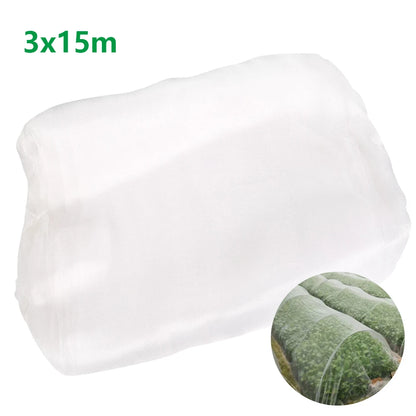 Garden Insect Protection Net – 60 Mesh Pest Control Cover for Plants, Vegetables, Fruits, Flowers & Greenhouse, Anti-Bird Protective Net