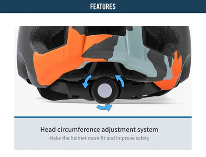 BATFOX Ultralight Bike Helmet – Molded Mountain & Road Helmet for Men, DH AM Cycling Equipment, Casco Ciclismo Bicicleta