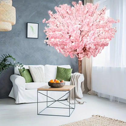 Artificial Cherry Blossom Tree – Handmade Pink Floral Decor for Indoor & Outdoor Events
