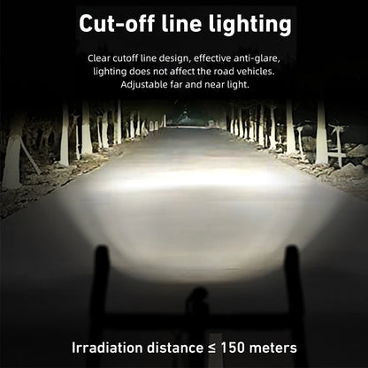 CYCLAMI CYC 1000 Lumen Bike Headlight – Ultra Bright Front Lamp with GoPro Mount & Wireless Remote for MTB & Road