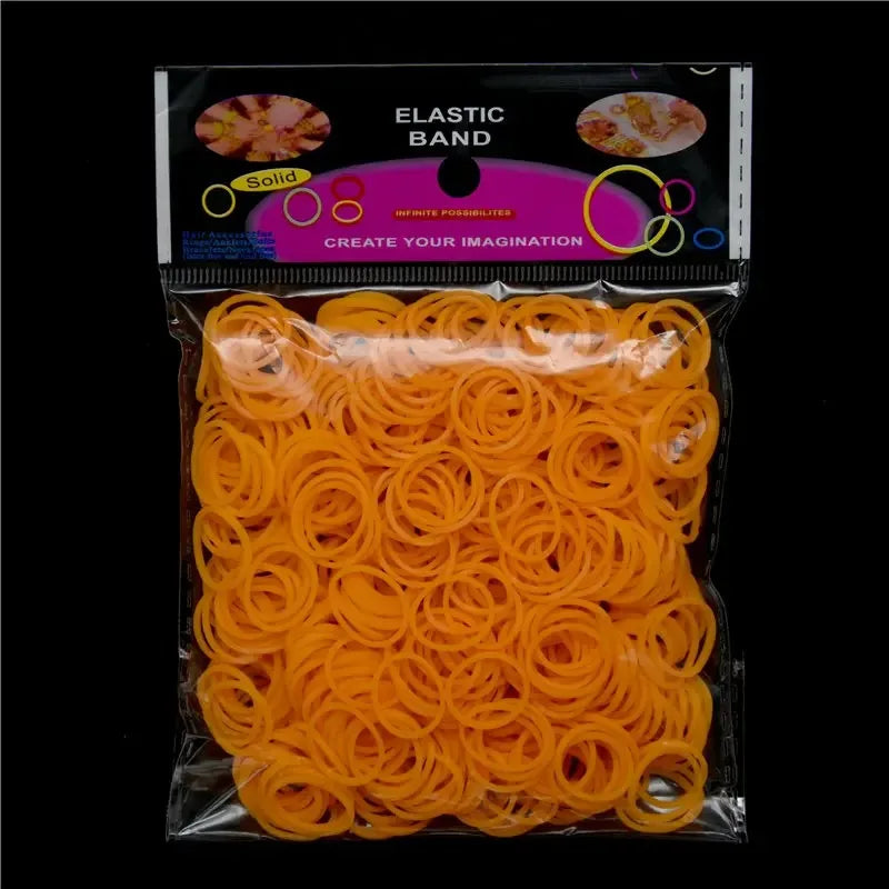 Loom Rubber Bands Refill Kit – DIY Bracelet Making Craft Set for Kids, Creative Weaving Toy Gift