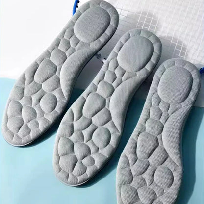 Unisex 5D Massage Insoles – Super Soft Sports Shoe Inserts for Feet, Arch Support, Orthopedic Running & Baskets Sole
