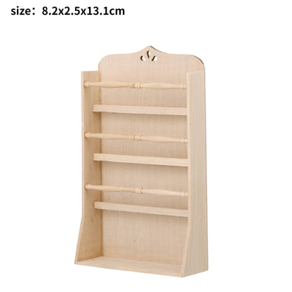 1/6 Scale BJD Dollhouse Wooden Shelf & Sink Cabinet — Miniature Kitchen Furniture Accessory for Dollhouse Bar Counter