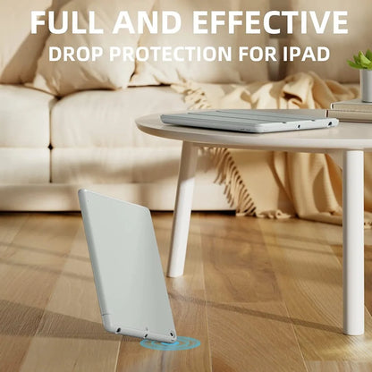 Magnetic Tablet Case with Pencil Holder for iPad 10th Gen, Air 5/6, Pro 11 – Fits 9.7" to 10.5" Models