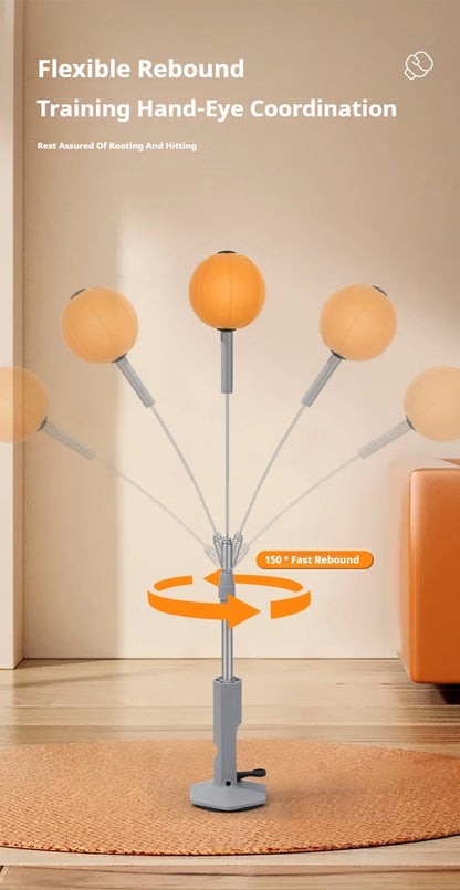 Lightweight Home Boxing Speed Bag — Suction Cup Reflex Bag for Teens & Adults, Reaction & Agility Training