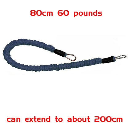 Thickened Latex Resistance Bands — 30/42/65/80cm Pull Rope for Gym, Fitness Training & Taekwondo (Customizable)