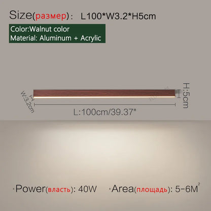 Nordic Modern Ceiling Lamps – LED Lighting for Kitchen, Living Room, Bedroom, Dining Room, Aisle & Balcony