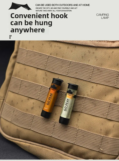 GOPEAK Mini Pocket Flashlight – Outdoor Key Clip LED Cap Light, Long-Lasting Emergency & Disaster Relief 5050 Small Torch