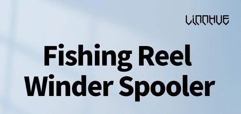 LINNHUE Lightweight Fishing Line Winder Spooler – Antirust Sturdy Tool for Spinning & Baitcasting Reels, Fishing Accessories