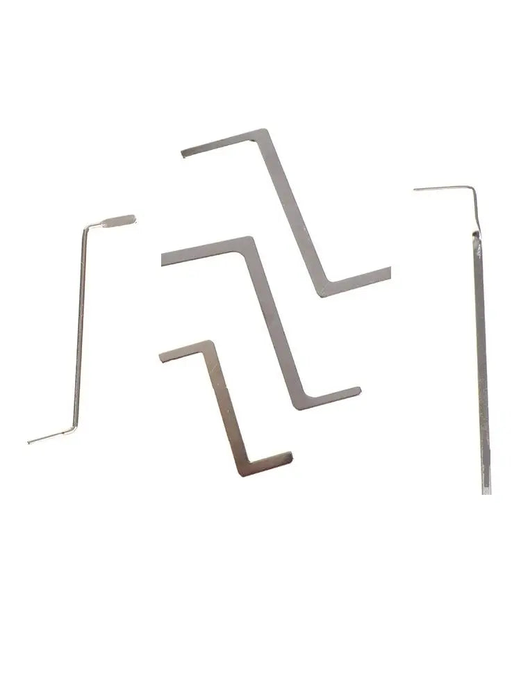 Stainless Steel Double Row Lock Pick Set - Locksmith Tension Removal H ...