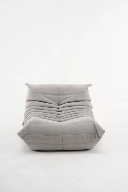 Caterpillar Togo Single Sofa – Tatami-Style Leisure Chair for Living Room or Bedroom, Reading & Relaxing Seat