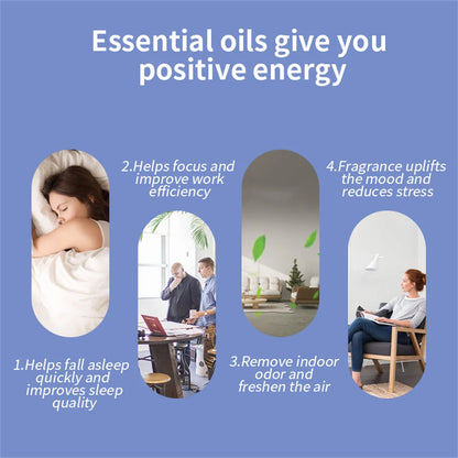 500ml Essential Oils for Diffusers - Perfume Oil & Air Freshener for Home & Hotel Fragrance Devices