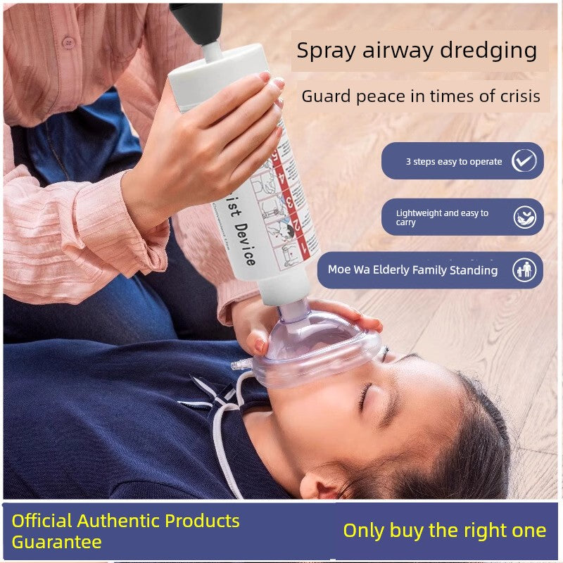 Anti-Choke First Aid Heimlich Device – Portable Anti-Suffocation Tool for Babies, Children & Elderly – Official Authentic Product