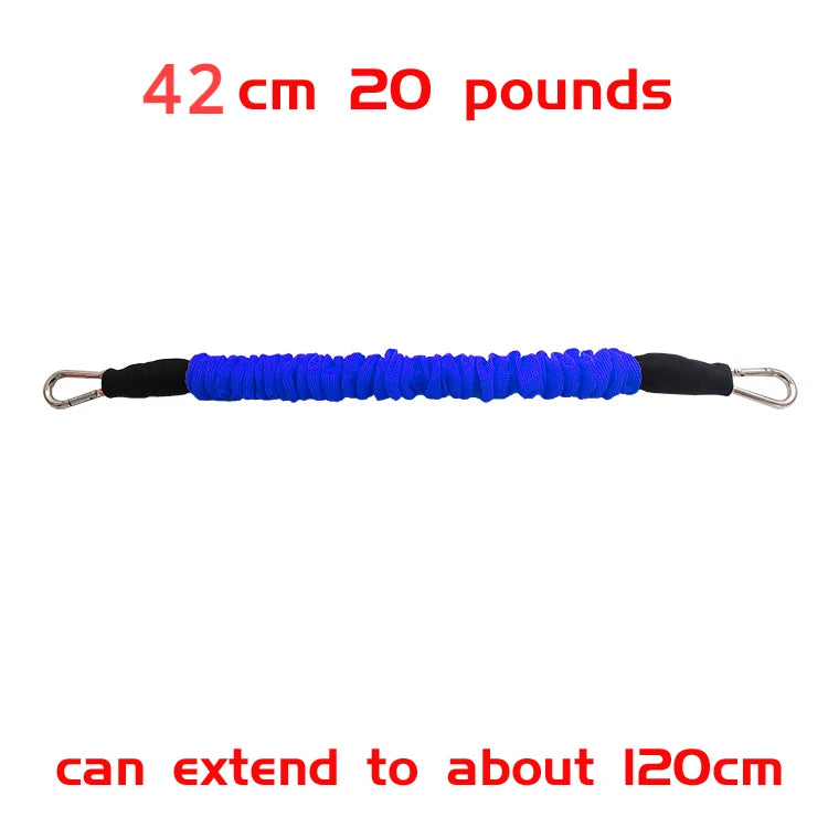 Thickened Latex Resistance Bands — 30/42/65/80cm Pull Rope for Gym, Fitness Training & Taekwondo (Customizable)