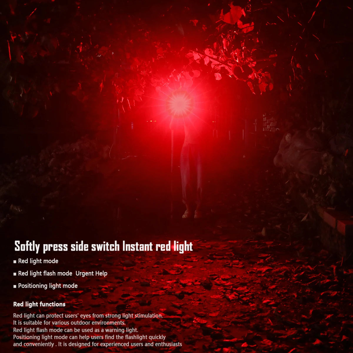 IMALENT BL70 EDC Flashlight – 6000 Lumens Cree XHP70 HI LED, Type-C Rechargeable Dual Light Source for Camping & Work