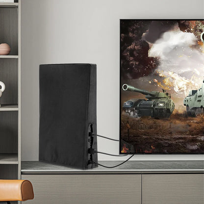 Dust Cover Case for PS5/PS5 Slim Console – Anti-Scratch, Dustproof, Waterproof Protective Shell, Washable Game Accessories