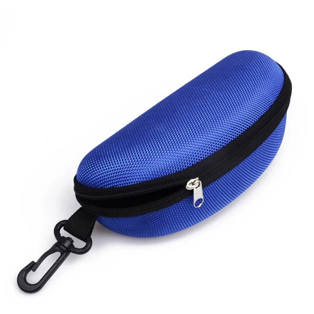 Hard Zipper Sunglasses and Reading Glasses Carry Case: Travel Pack Pouch with 11 Color Options - Convenient Storage Solution