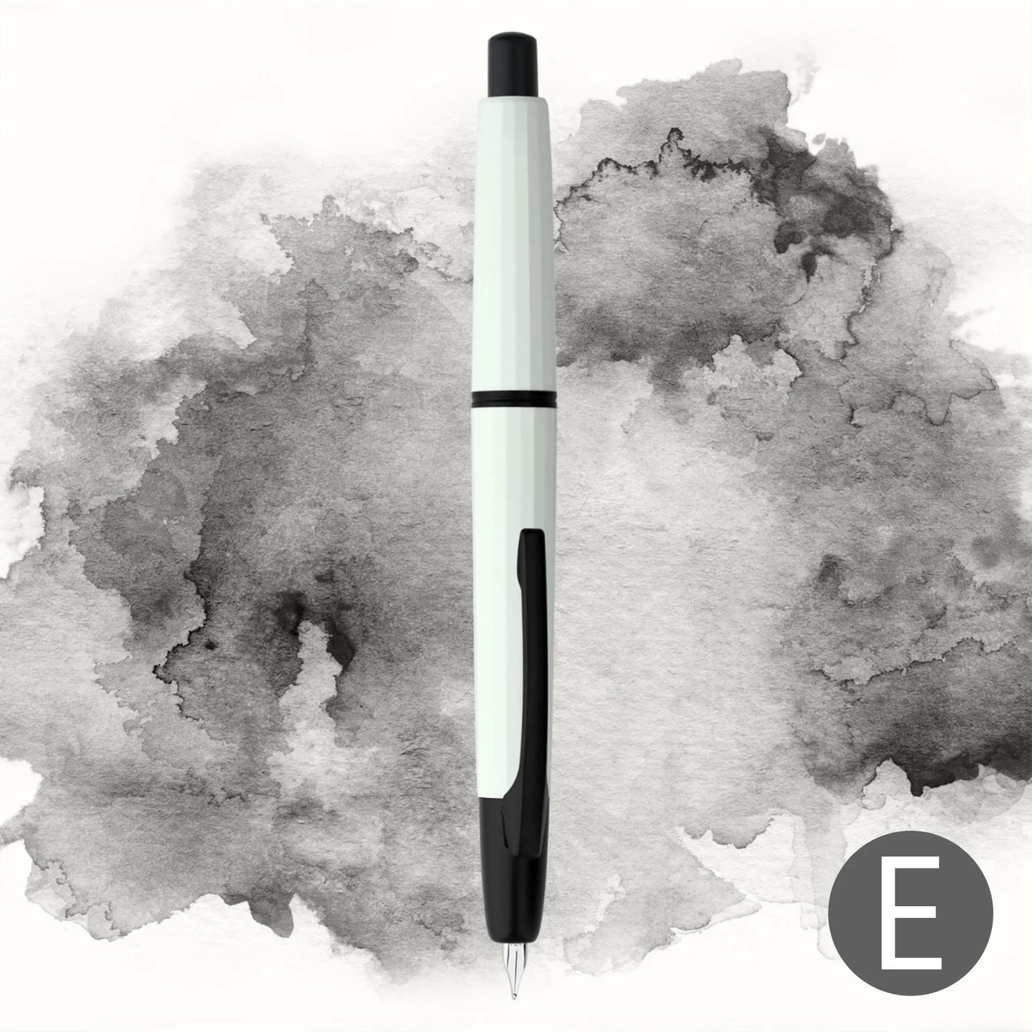 MAJOHN A2 Press Fountain Pen - Retractable EF Nib 0.4mm Resin Ink Pen with Converter, Lighter than A1, Perfect for Writing and Christmas Gift