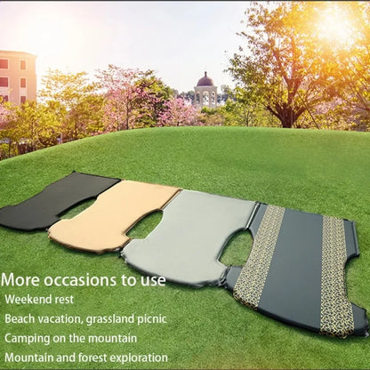 Tesla Model 3 & Model Y Inflatable Car Bed – Suede Fabric Travel Air Mattress for Camping (2017-2024)