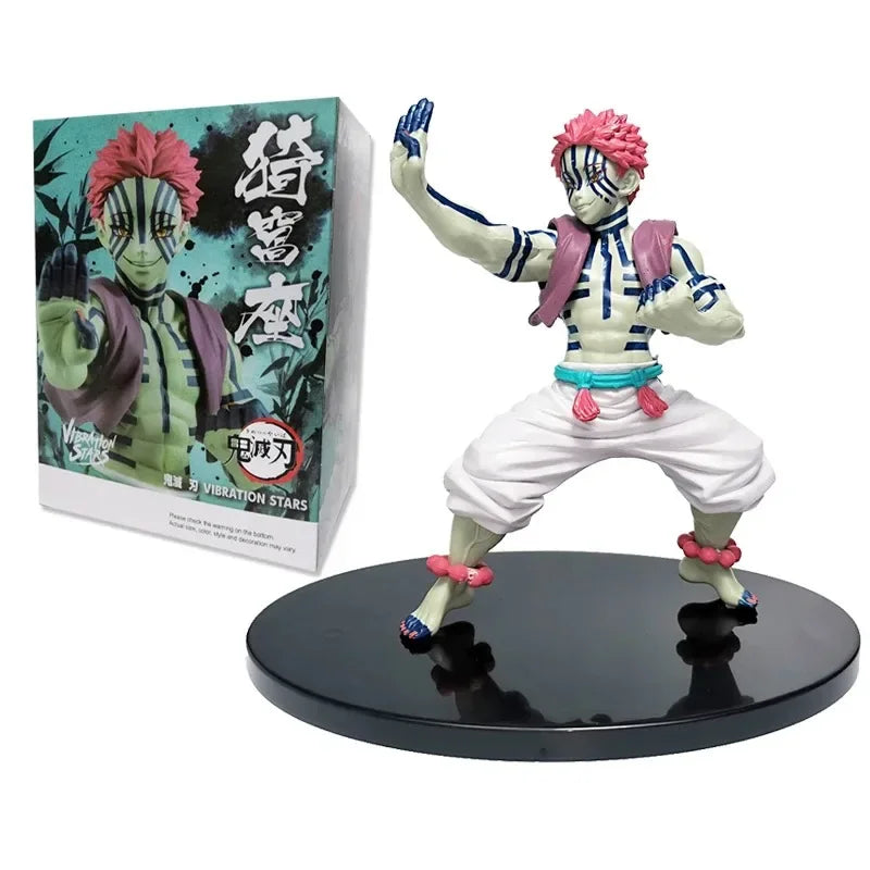Demon Slayer Anime Figures – Kimetsu No Yaiba Tanjiro Nezuko Zenitsu Inosuke Action Doll Toys