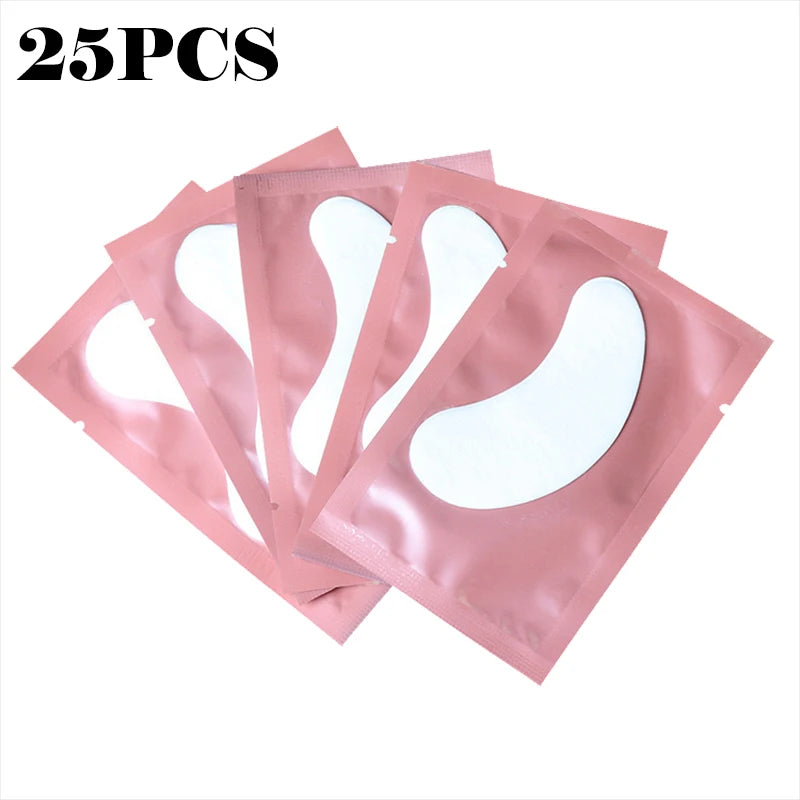 50PCS Hydrogel Eyelash Patches – Moisturizing Eye Pads for Grafting & Isolation