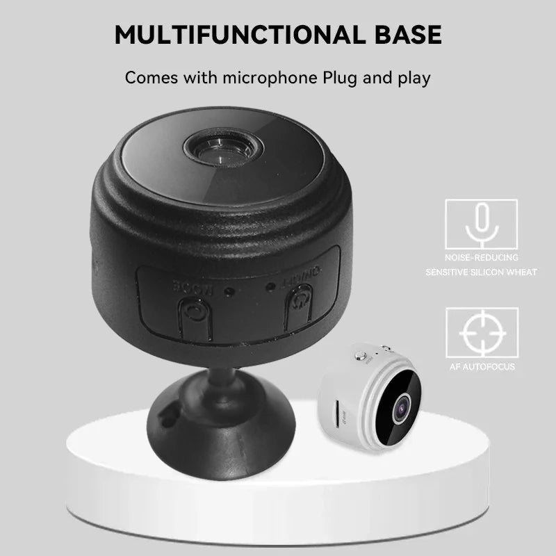 A9 WiFi Mini Camera — Wireless Security Video Recorder for Smart Home, Infant & Pet Monitoring