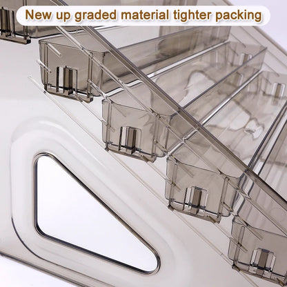 Acrylic Nail Polish Display Organizer – 3/4/5/6/7 Layer Clear Cosmetic & Jewelry Rack Holder