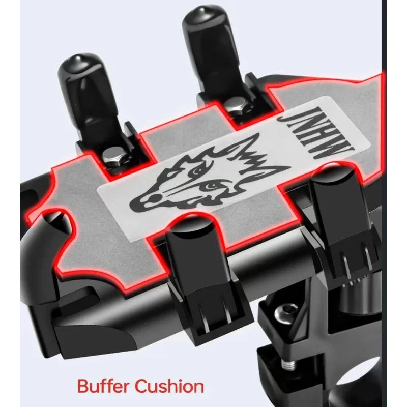 Universal 8-Claw Mobile Phone Holder – Mount for Motorcycle, Scooter, ATV, Bicycle & E-Bike