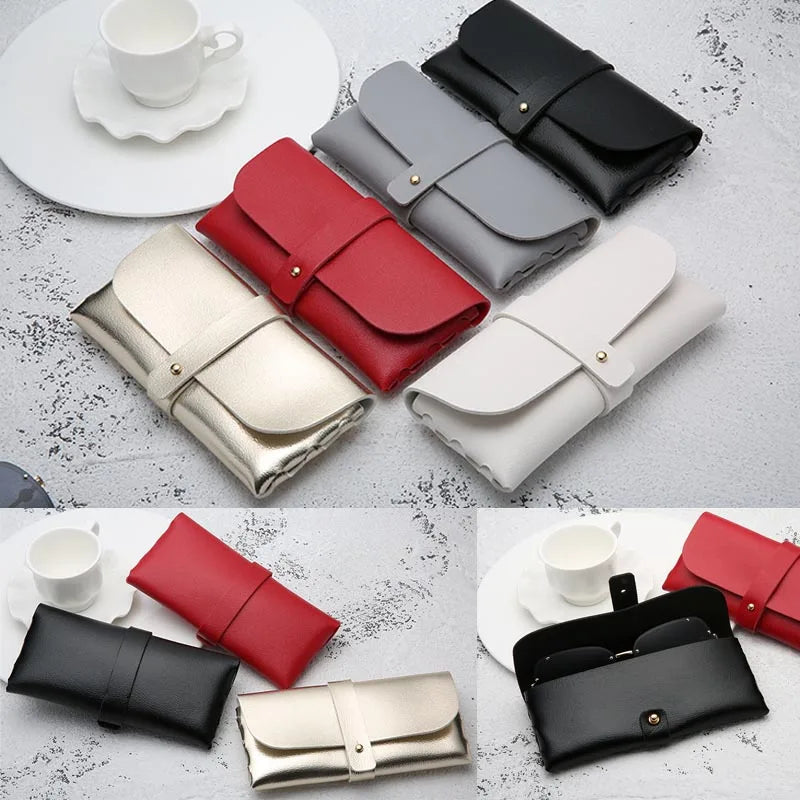 Classic Unisex Glasses Bag: Protective Case for Portable Sunglasses and Reading Eyeglasses - Essential Accessories for Women and Men