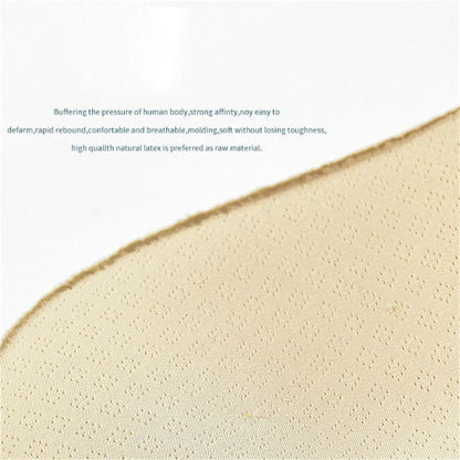 2PCS Thick Push-Up Bra Pads – Removable Latex Breast Enhancer Inserts for Swimsuits, Lingerie & Sports Bras (S/M/L)