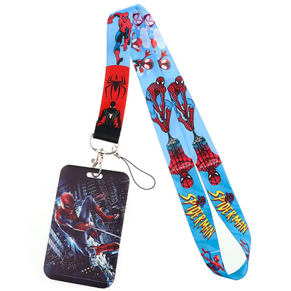 Cartoon Credential Holder Keychain – Cool Lanyard for Key, ID Card, Gym Badge & Cosplay Gift