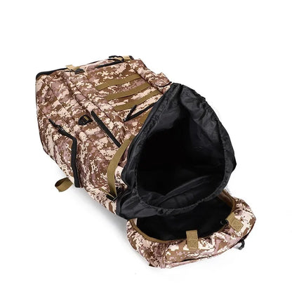 80L/100L Mountaineering Tactical Backpack - Large Outdoor Hiking, Camping & Travel Bag