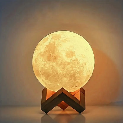 LED Galaxy Moon Night Light - DIY Warm Light for Bedroom Decoration, Perfect Birthday Gift for Girls, Boys, and Women