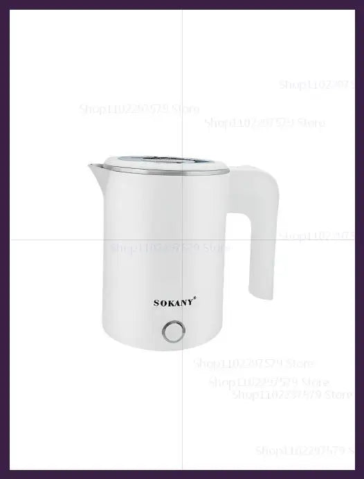 500ML Stainless Steel Portable Electric Kettle — Travel Water Boiler Pot for Hotel, Home, Kitchen, Tea, and Coffee