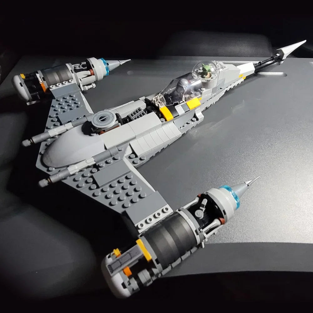 Creative N1 Starfighter Model Toy – Star Wars Series Building Blocks Set, Compatible Starfighter Construction Kit