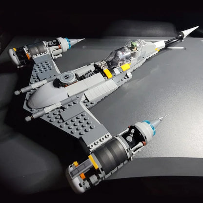 Creative N1 Starfighter Model Toy – Star Wars Series Building Blocks Set, Compatible Starfighter Construction Kit