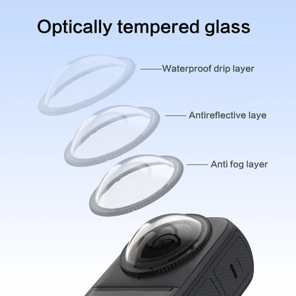 Insta360 X4 Premium Glass Lens Guard Protector for ONE X4 – Accessories for Insta360 ONE X4